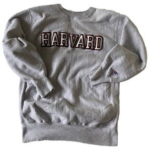Vintage Champion Harvard Sweater (Reverse-Weave) X-Large